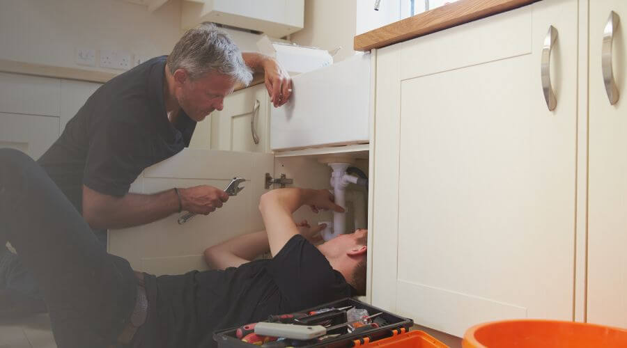 Professional burst pipe repair services in Derby, IA